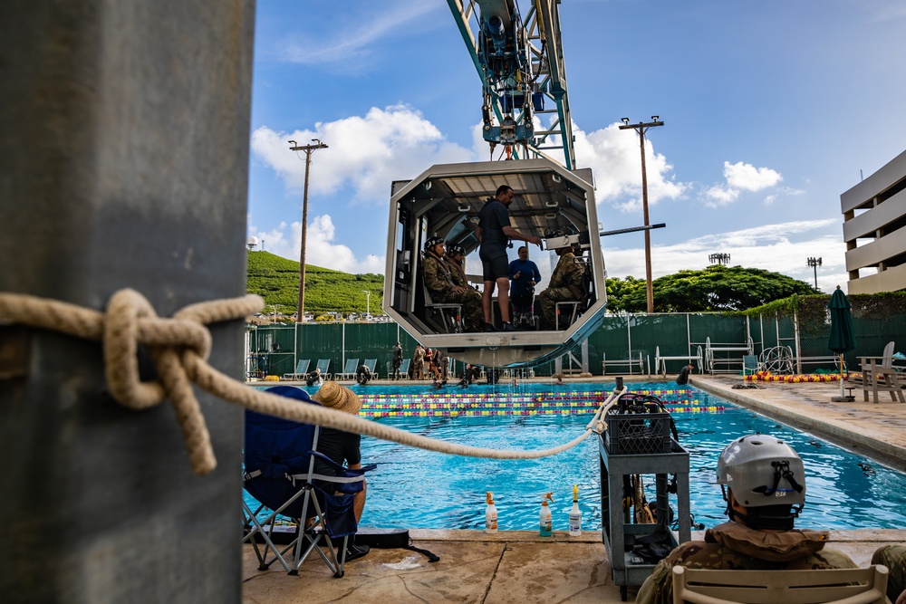 HIARNG Aviation Increases Water Survivability with SWET Training