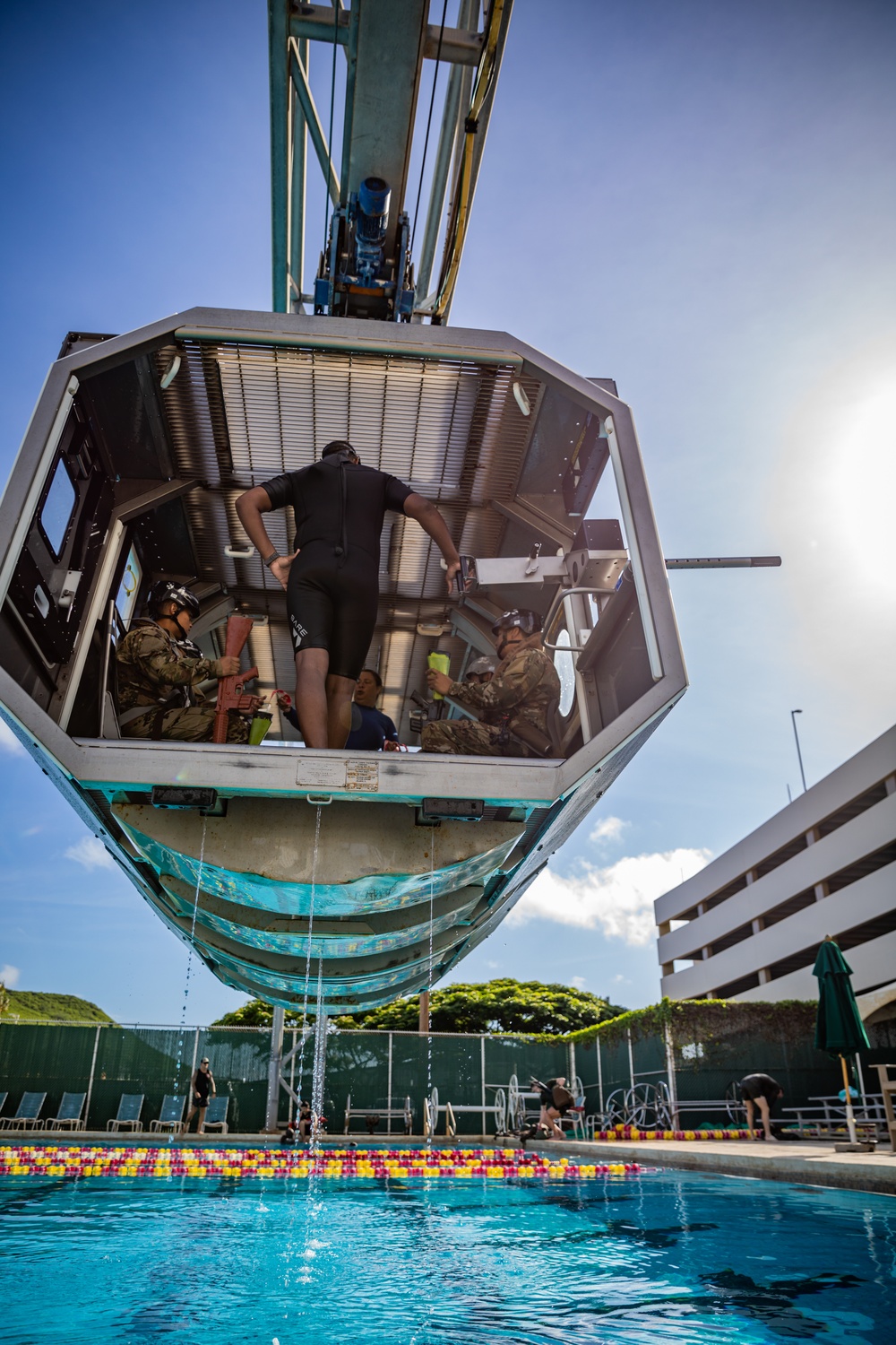 HIARNG Aviation Increases Water Survivability with SWET Training