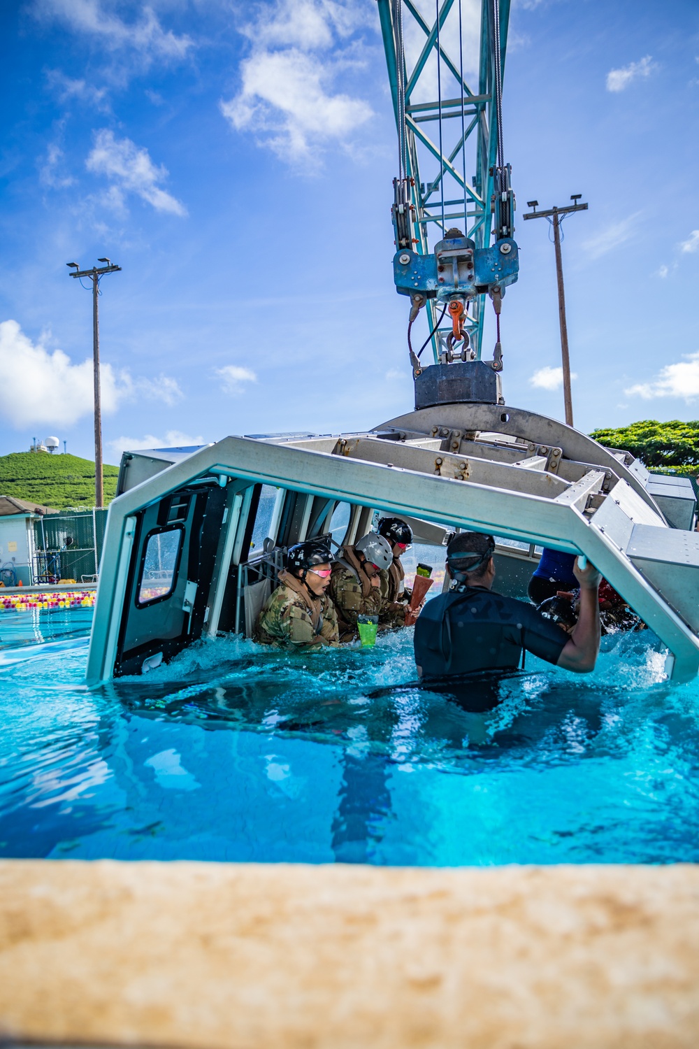 HIARNG Aviation Increases Water Survivability with SWET Training