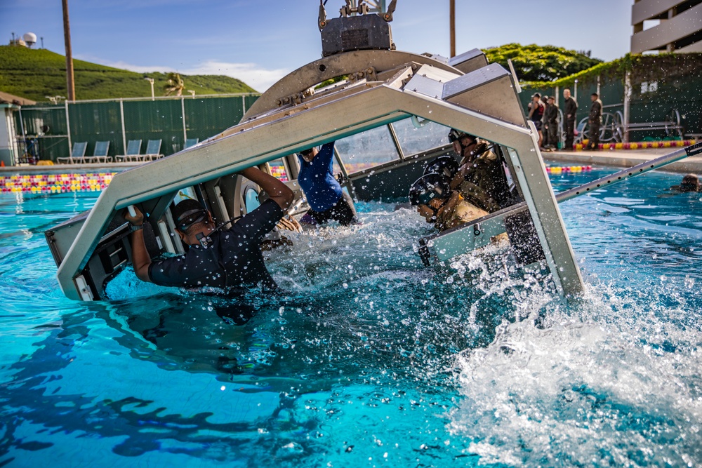 HIARNG Aviation Increases Water Survivability with SWET Training