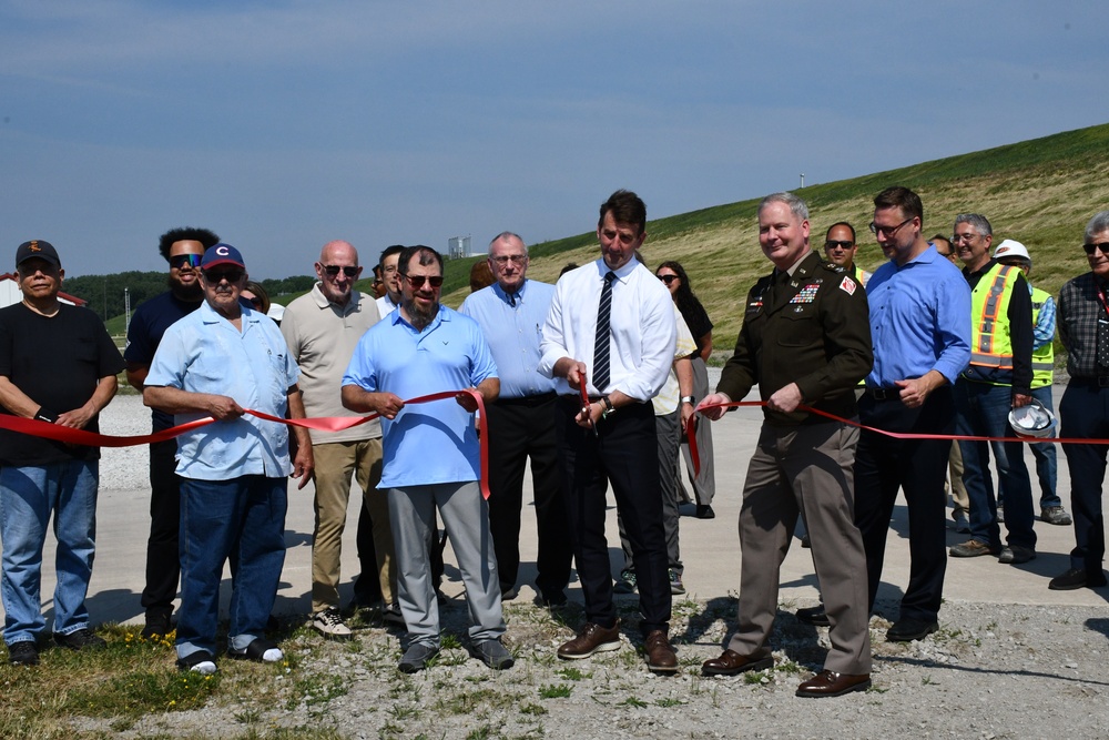 USACE marks completion of the Indiana Harbor Confined Disposal Facility Dike Raise Construction Project