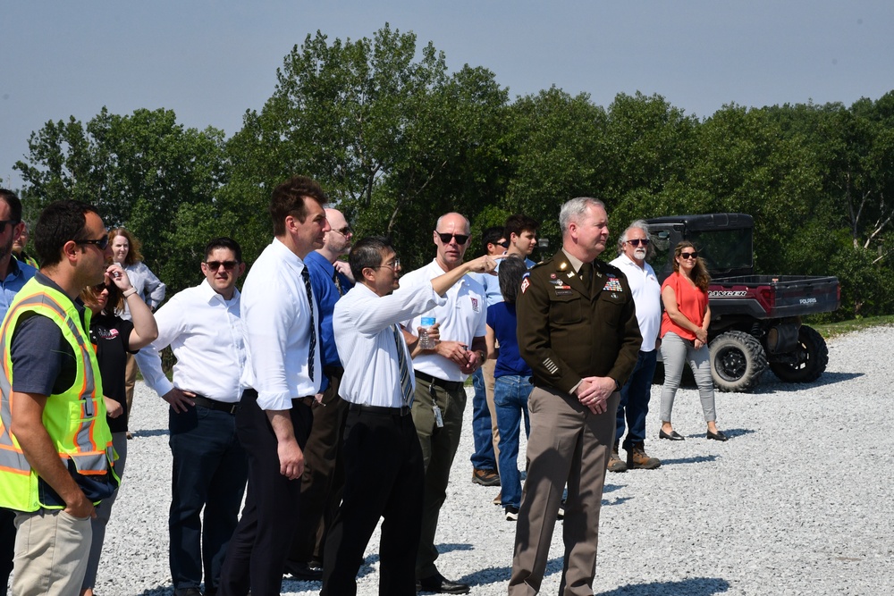 USACE marks completion of the Indiana Harbor Confined Disposal Facility Dike Raise Construction Project