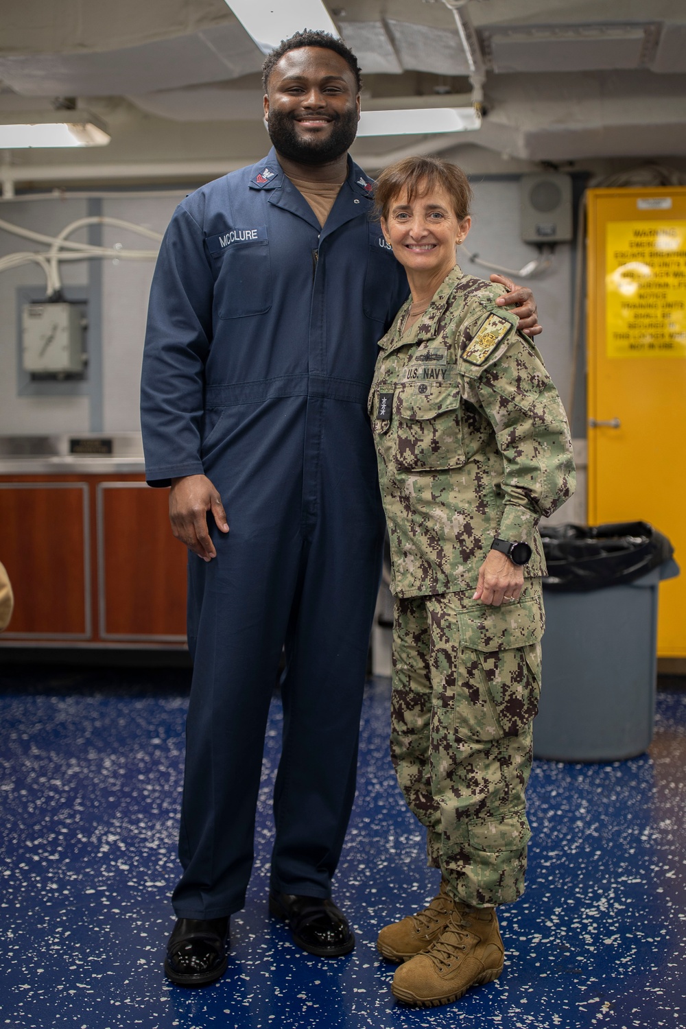 Vice Adm. Davids Visit Aboard USS Tripoli