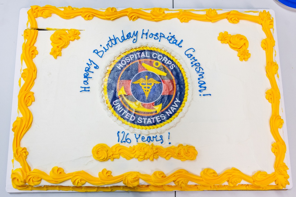 U.S. Navy Hospital Corpsman Celebrate 126th Birthday