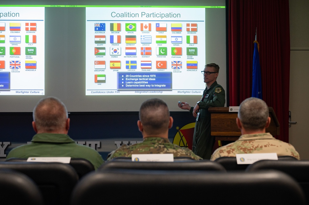 Slovak Air Force commander visits Nellis AFB