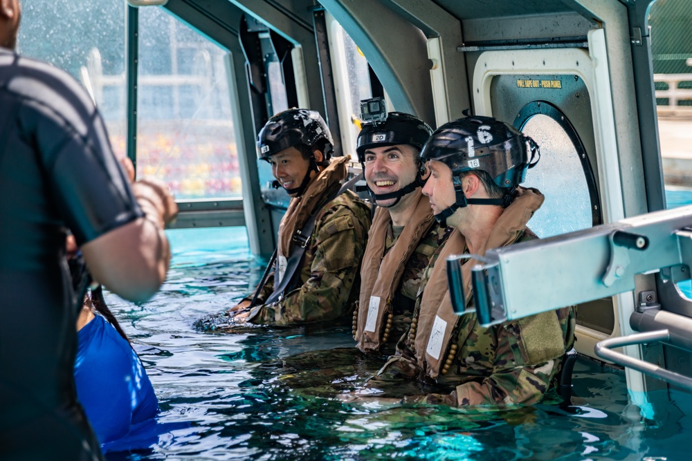 HIARNG Aviation Increases Water Survivability with SWET Training