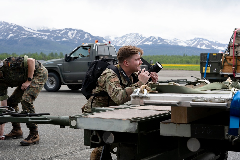 German Air Force Soldiers arrive for Pacific Skies 24