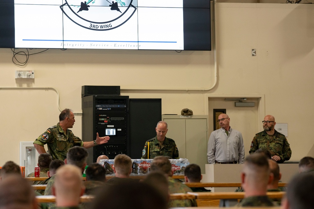 German Air Force Soldiers arrive for Pacific Skies 24