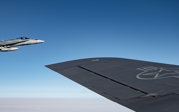 NORAD Fighters Fly Over Arctic Ocean