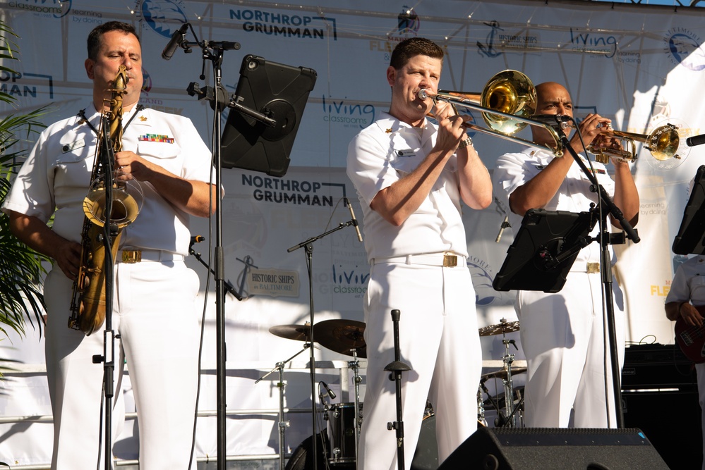 US Navy Band Cruisers at Fleet Week