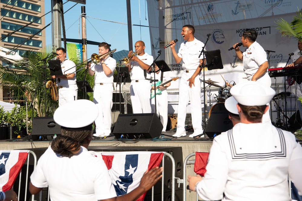 US Navy Band Cruisers at Fleet Week