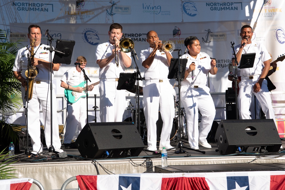 US Navy Band Cruisers at Fleet Week