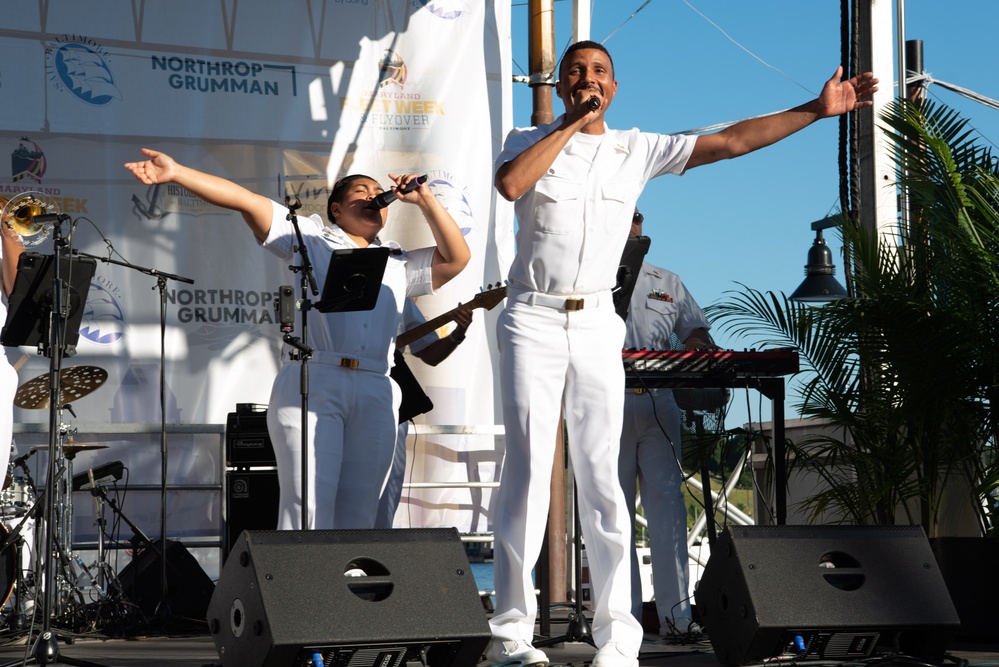 US Navy Band Cruisers at Fleet Week