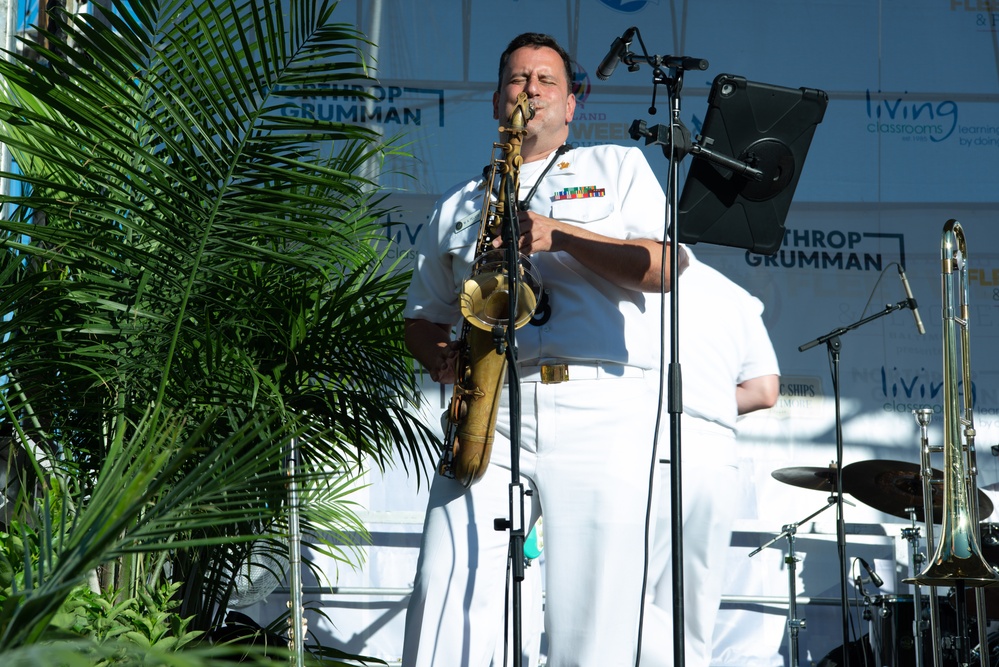 US Navy Band Cruisers at Fleet Week