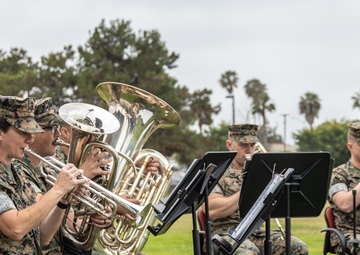1st Network Bn. Change of Command