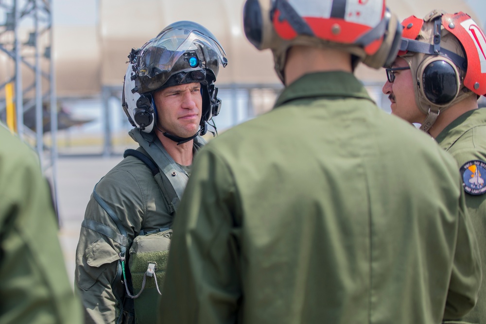 VMFA-242 Commanding Officer Final Functions Check Flight