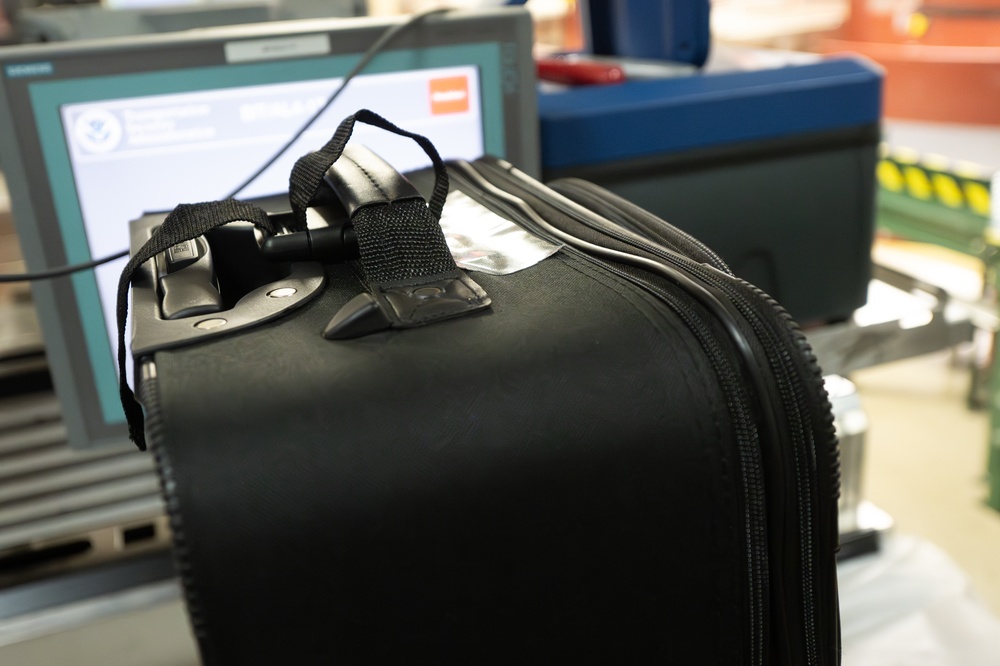 A Training Improvised Explosive Device (IED) Disguised as a Suitcase