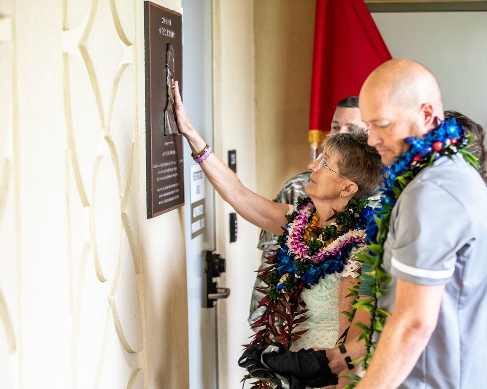 9th MSC Dedicates Joint Operations Center in Honor of SGT Evan S. Parker