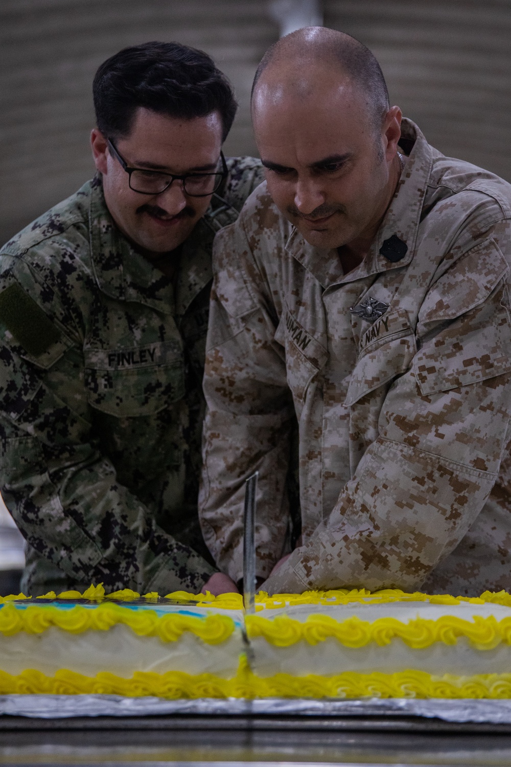 Navy Corpsmen celebrate 126th birthday at ITX 4-24