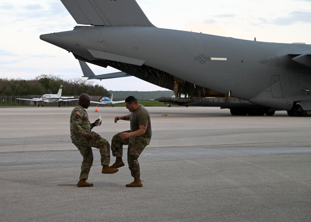 Celebrate Equipment Delivery with C-17 Globemaster