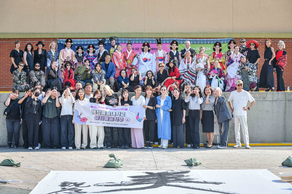 2024 KATUSA Friendship Week Hanbok Fashion Show