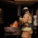 The 139th fire &amp; emergency services team execute live fire training
