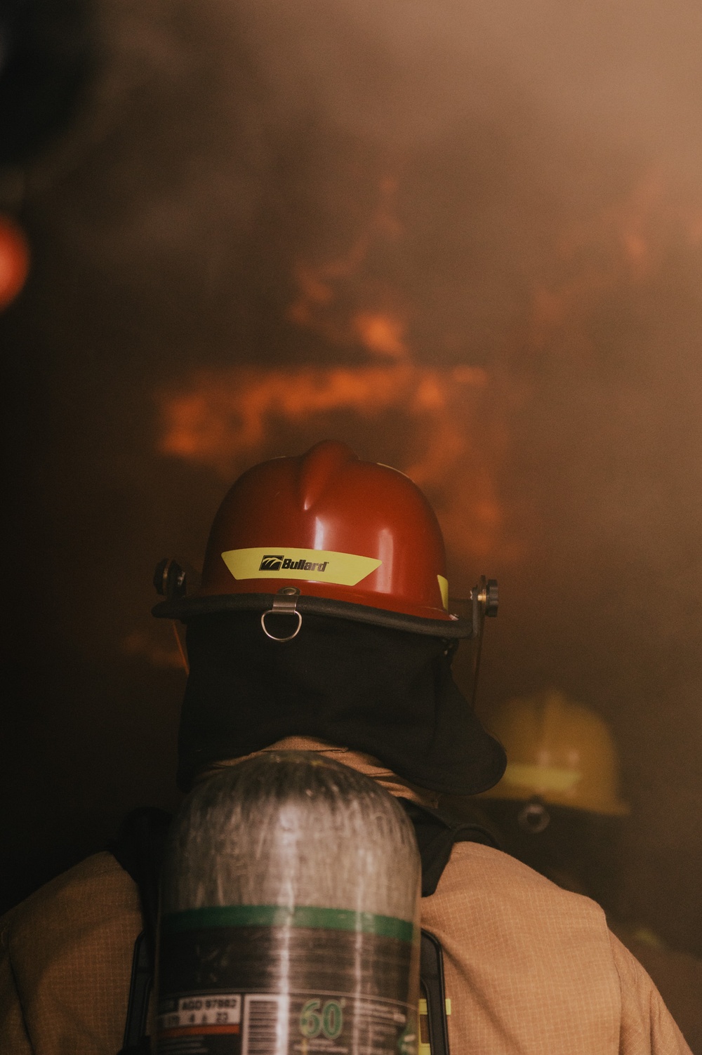 The 139th fire &amp; emergency services team execute live fire training