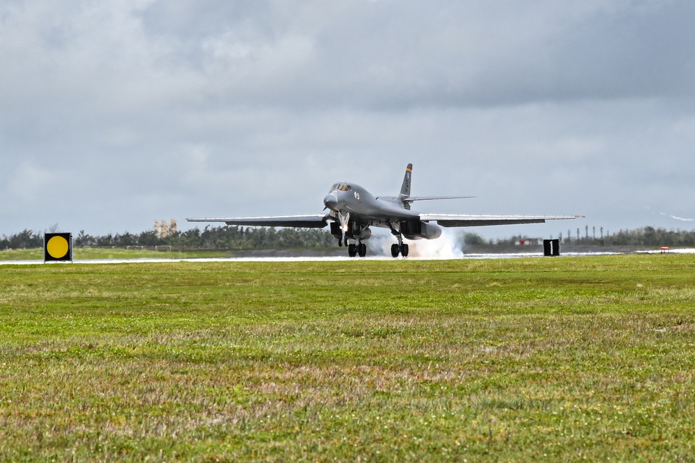 37th Expeditionary Bomb Squadron conducts training mission during BTF 24-6