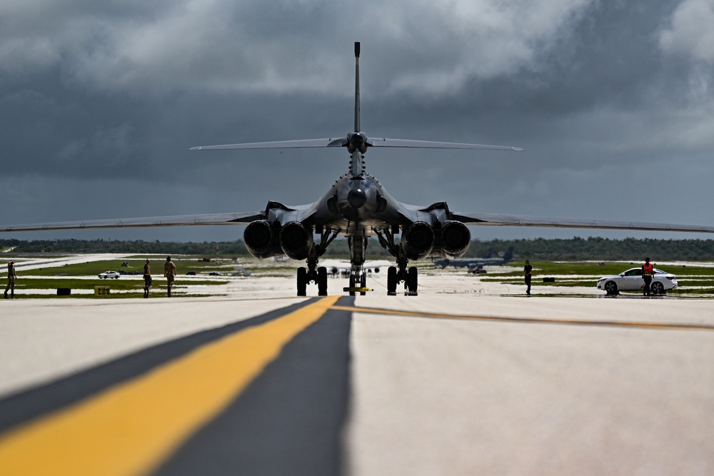 37th Expeditionary Bomb Squadron conducts training mission during BTF 24-6