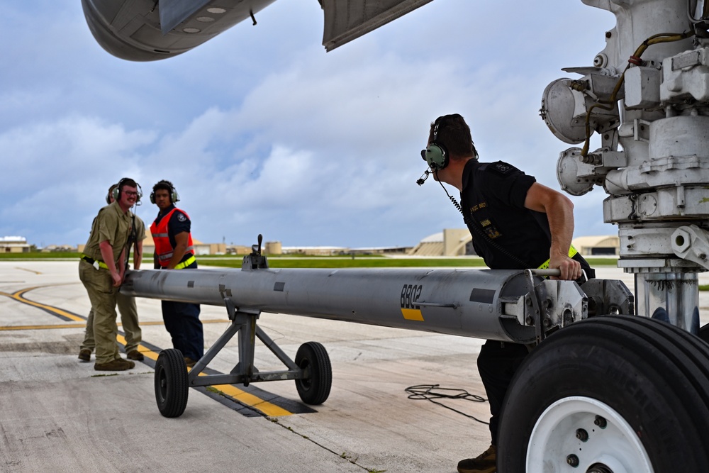 37th Expeditionary Bomb Squadron conducts training mission during BTF 24-6