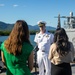 Emory S. Land Hosts Media Availability in Cairns, Queensland, Australia