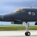 37th Expeditionary Bomb Squadron B-1B Lancers returns from a training mission during BTF 24-6