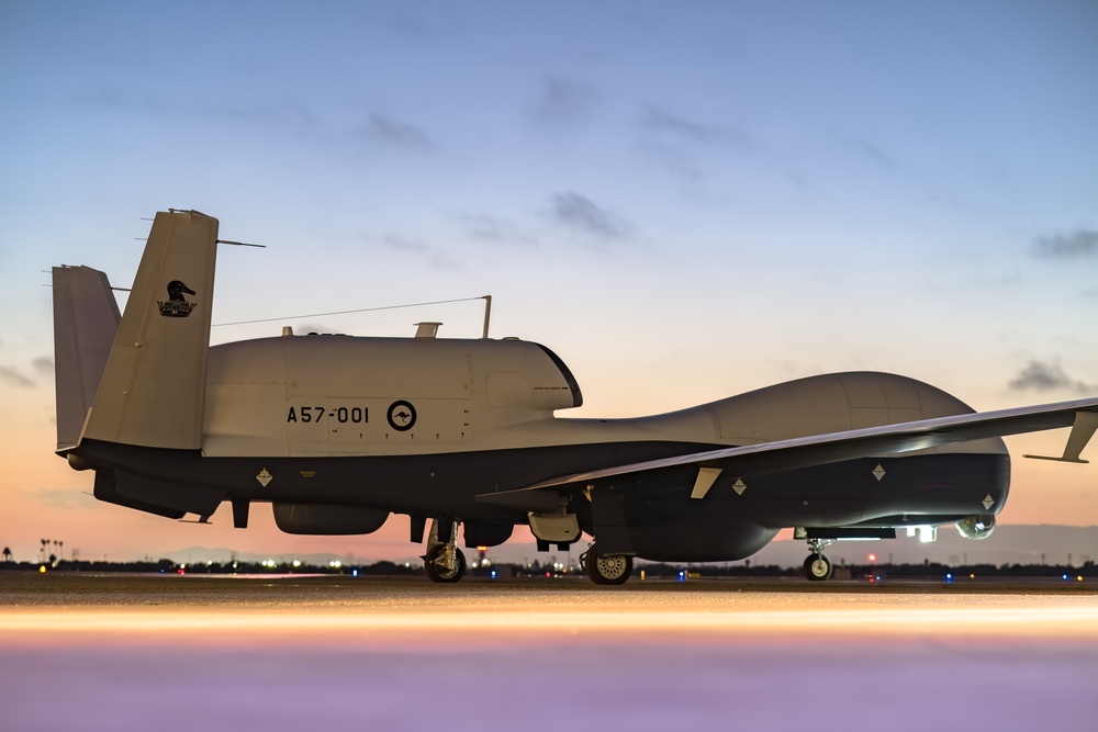 Australia’s first multi-intelligence MQ-4C Triton visits NBVC Point Mugu