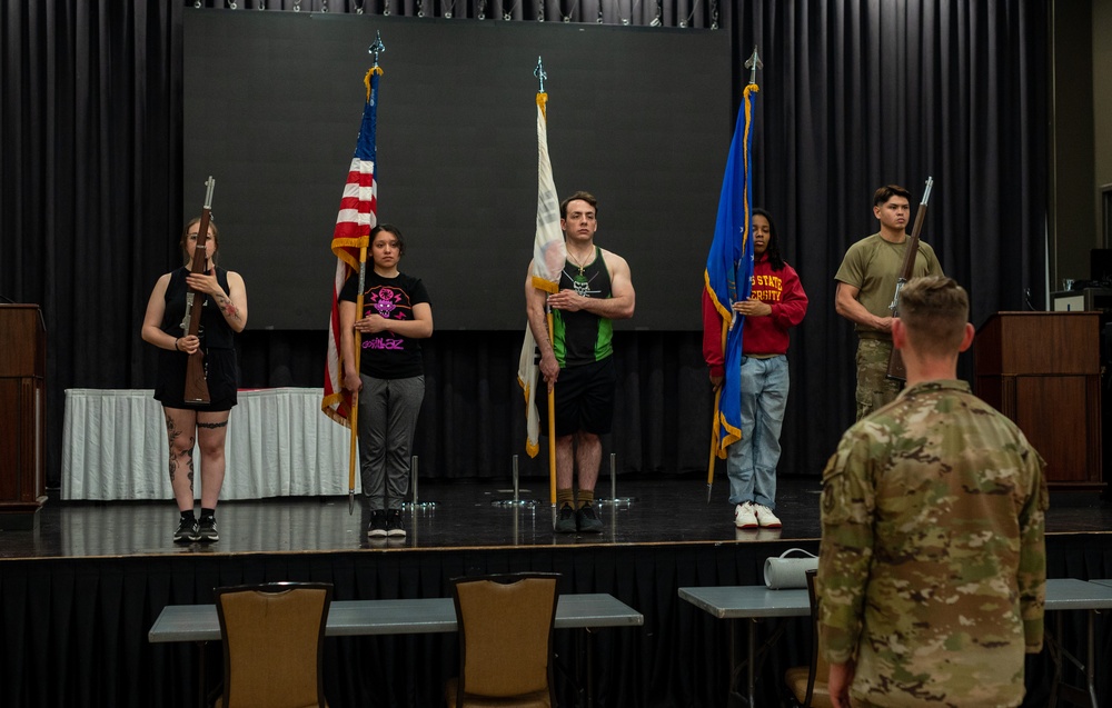 The dedication and devotion of the 51st FW Honor Guard