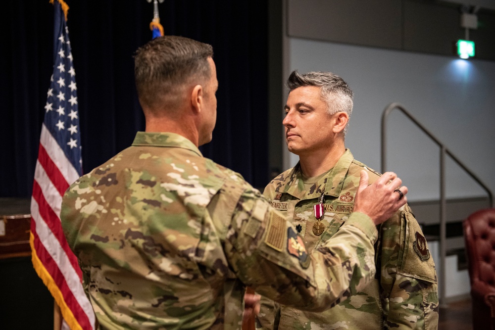 422d Air Base Squadron change of command