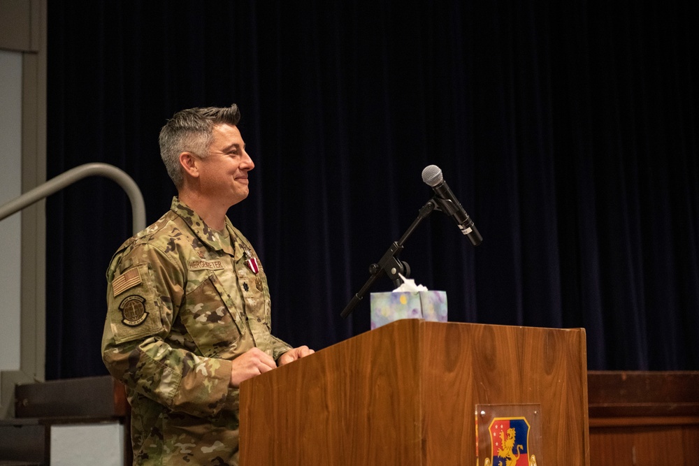 422d Air Base Squadron change of command