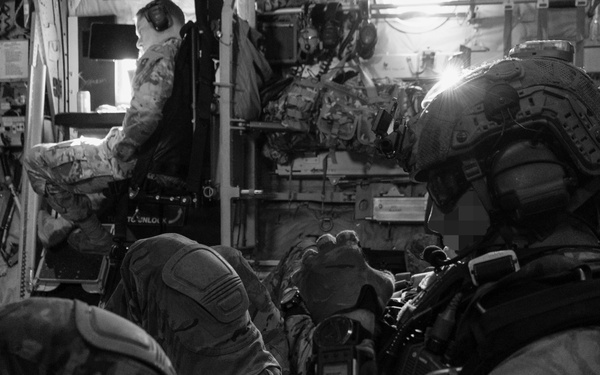 U.S. Army Green Berets, U.S. Navy SEALS and U.S. Air Force Special Tactics perform freefall operations during joint multilateral exercise