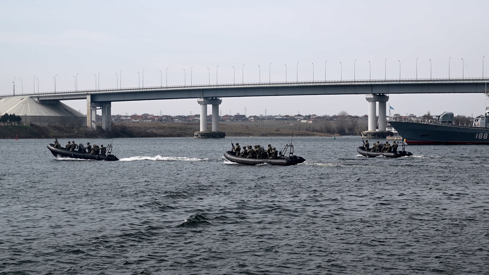 Special Operations performs nautical assault training at Trojan Footprint 24