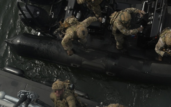 Special Operations performs nautical assault training at Trojan Footprint 24