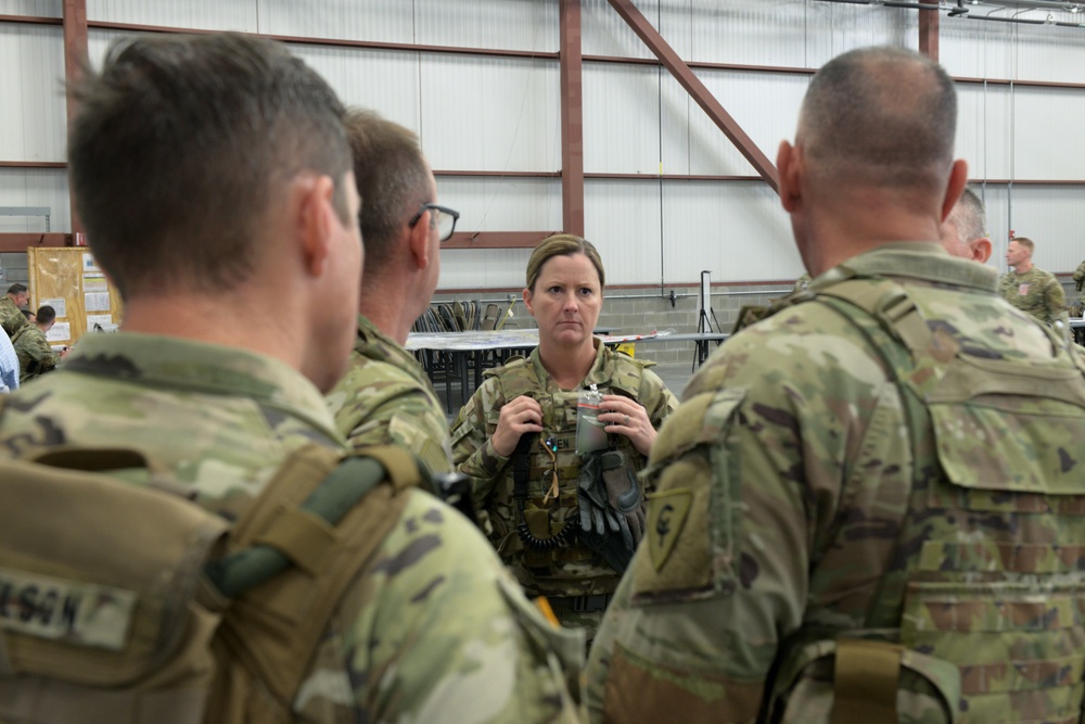 38th Infantry Division soldiers create one sound heading into Middle East deployment