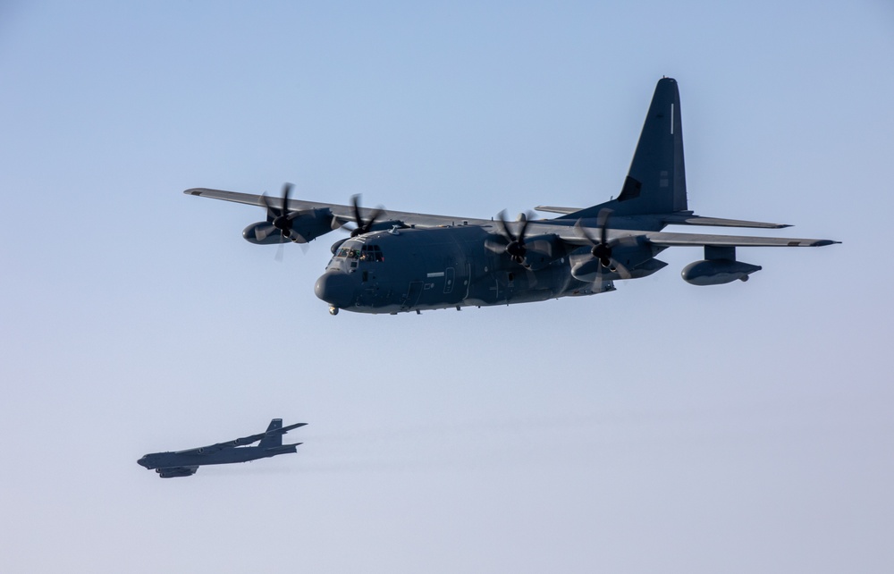 Strategic bombers soar across Arabian Peninsula