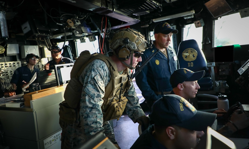 24th MEU (SOC) DATF Posture in the Strait of Gibraltar