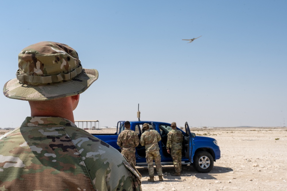 379th ESFS defenders showcase RQ-20 Puma proficiency