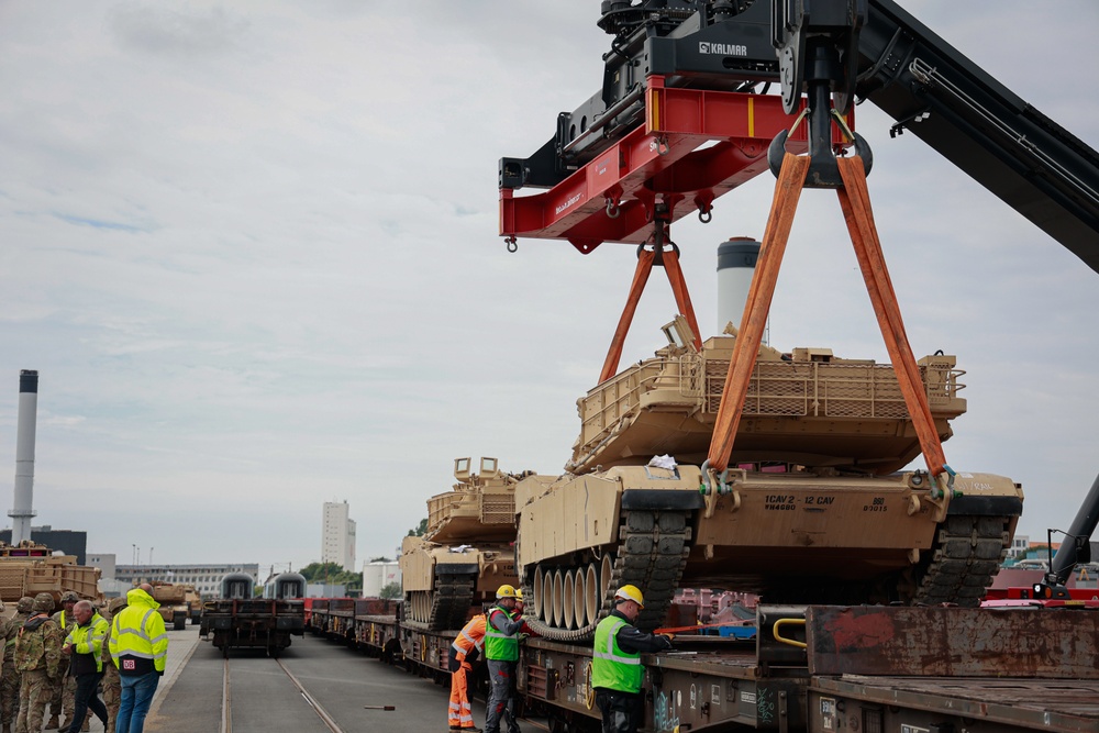 Railhead Operations in Esbjerg, Denmark