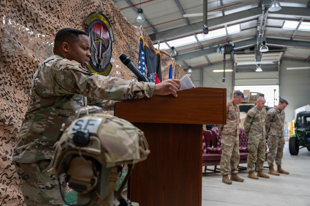 The 435th SFS welcome new commander
