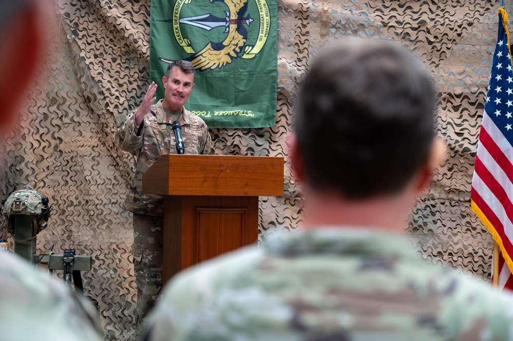 The 435th SFS welcome new commander