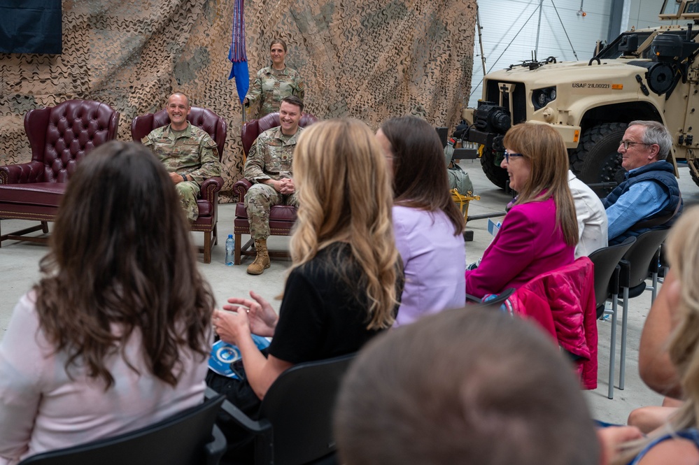 The 435th SFS welcome new commander