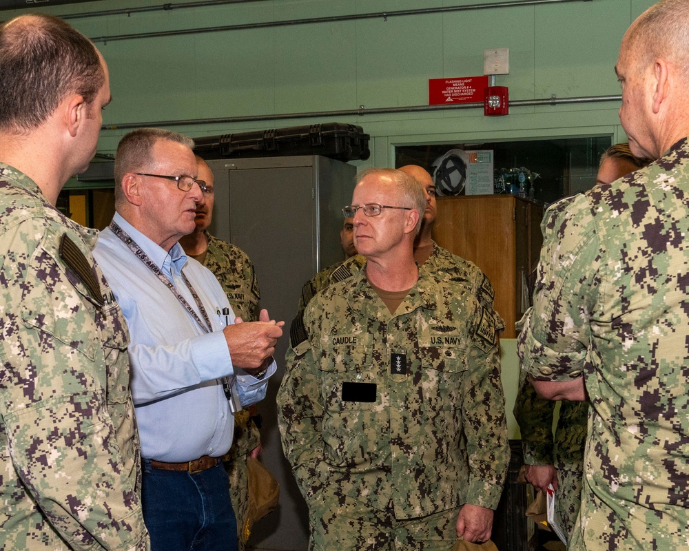 DVIDS - Images - Adm. Caudle Visits NCTS Det. Cutler, Maine [Image 3 of 5]