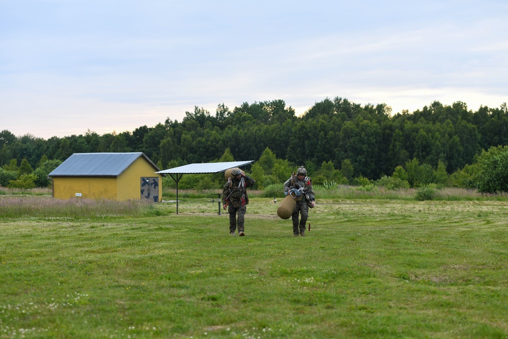 24th MEU(SOC) MSPF Conducts Tactical Jump During BALTOPS 24