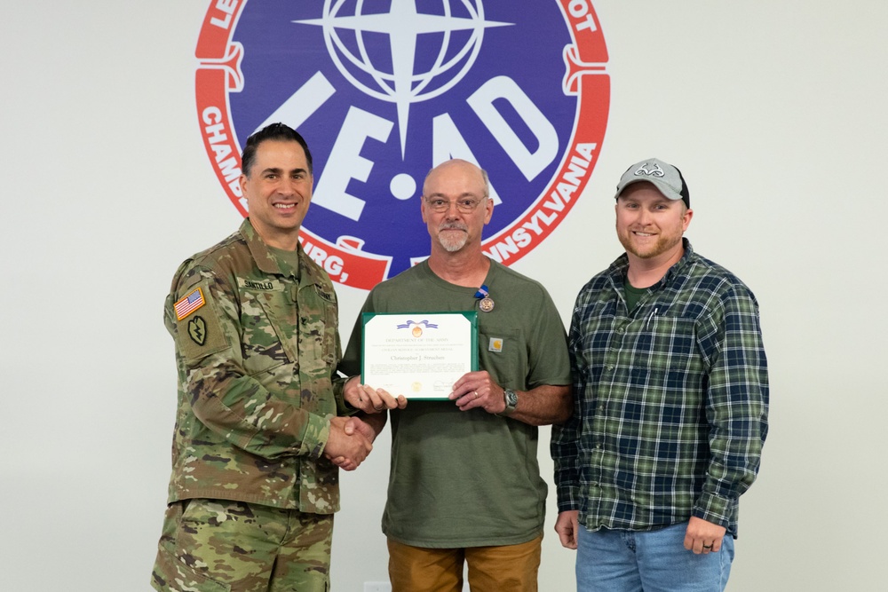 Depot leadership honors award recipients during town hall [Image 1 of 25]